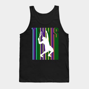 US Open Tennis Player Silhouette Tank Top